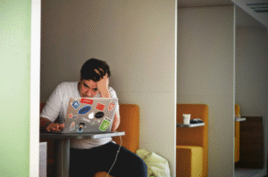 Man on Laptop