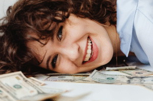 Woman Resting Her Head